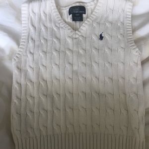 Polo/Ralph Lauren cable knit vest